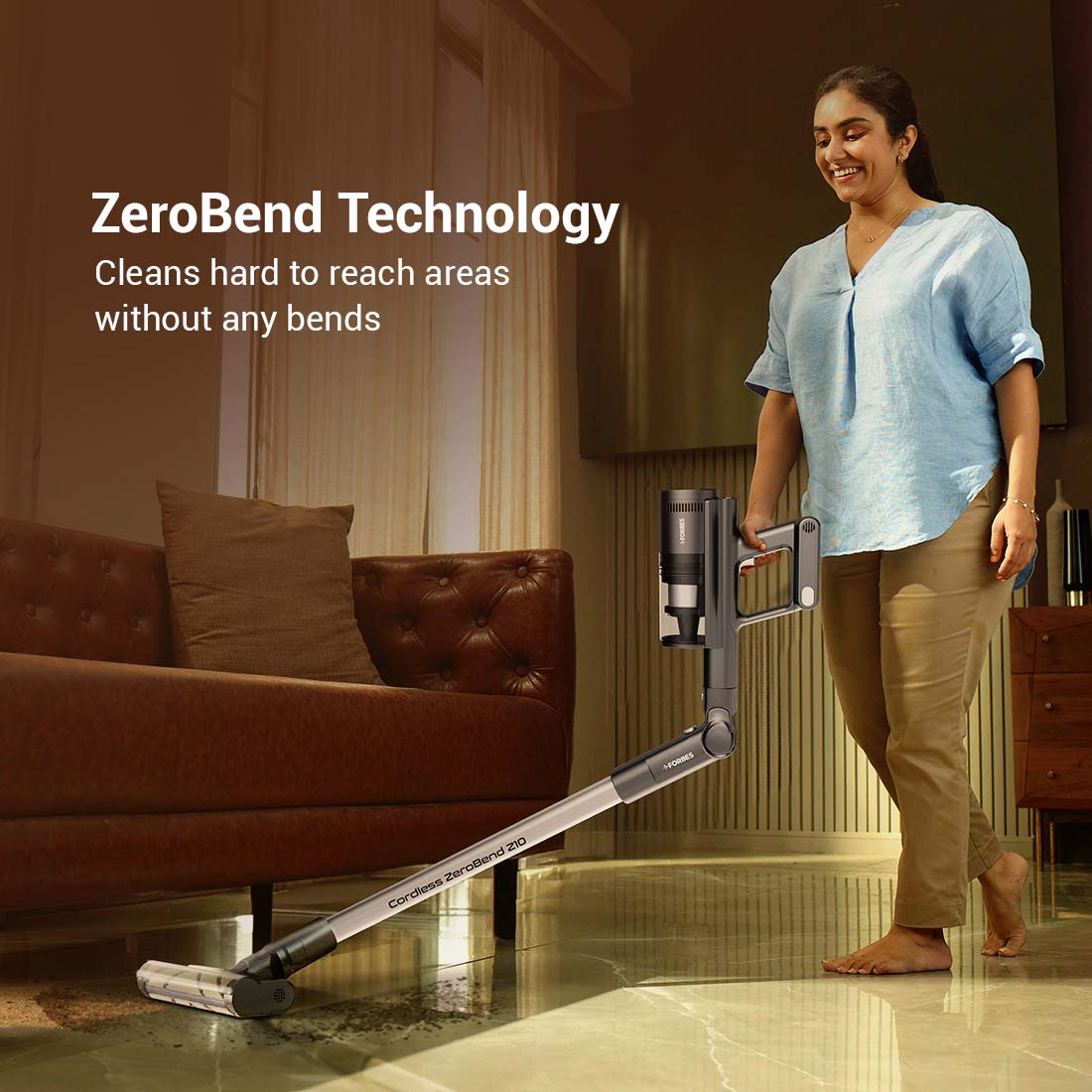 Eureka Forbes Cordless Zerobend Z10 Vacuum Cleaner - Image 2