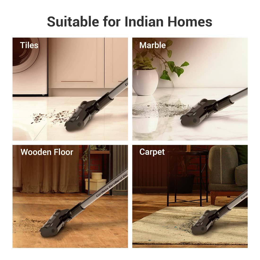 Eureka Forbes Cordless Zerobend Z10 Vacuum Cleaner - Image 4